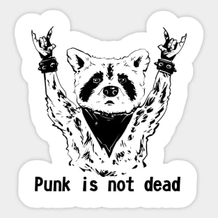 Punk is not dead. Sticker